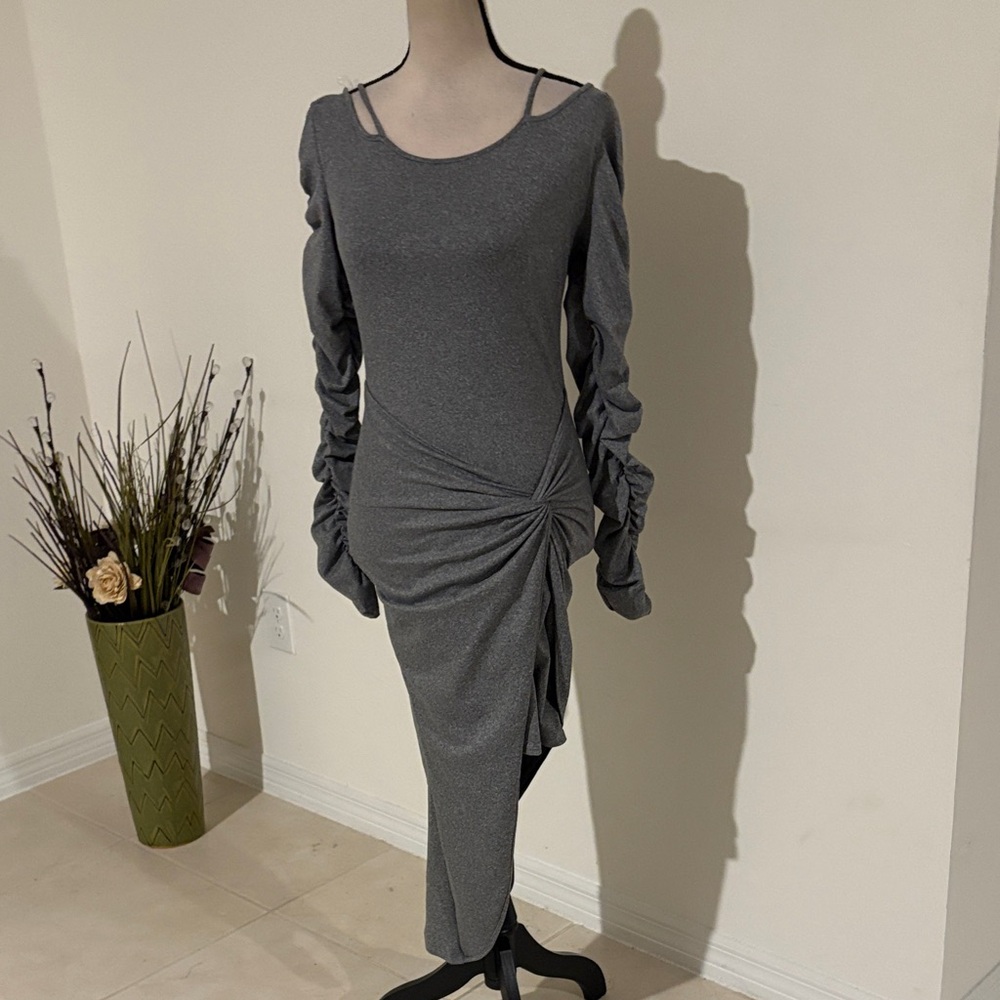 NWT heart and hips medium asymmetrical dress 1731